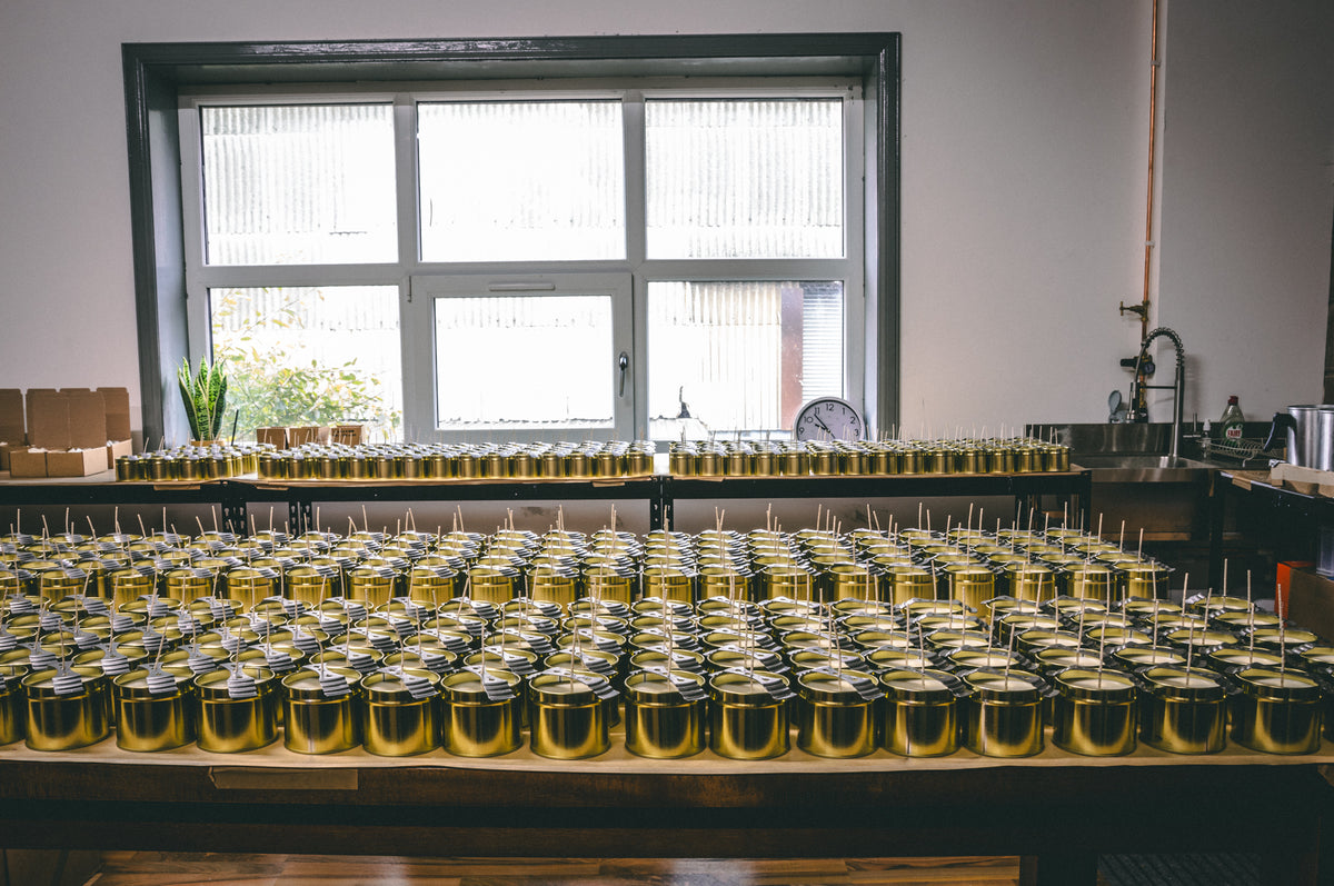 Candles and home fragrance, made by us. Branded for you.