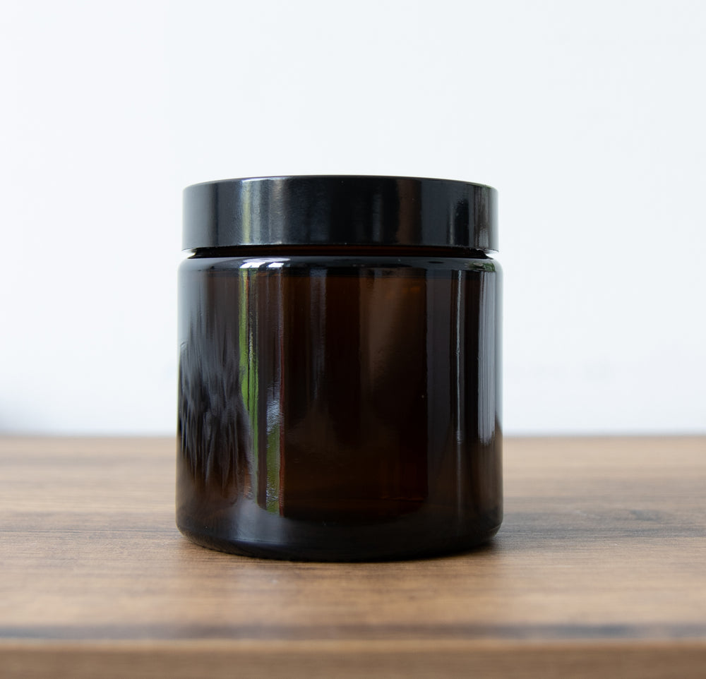 100g Amber Mini Jar Candle Sample