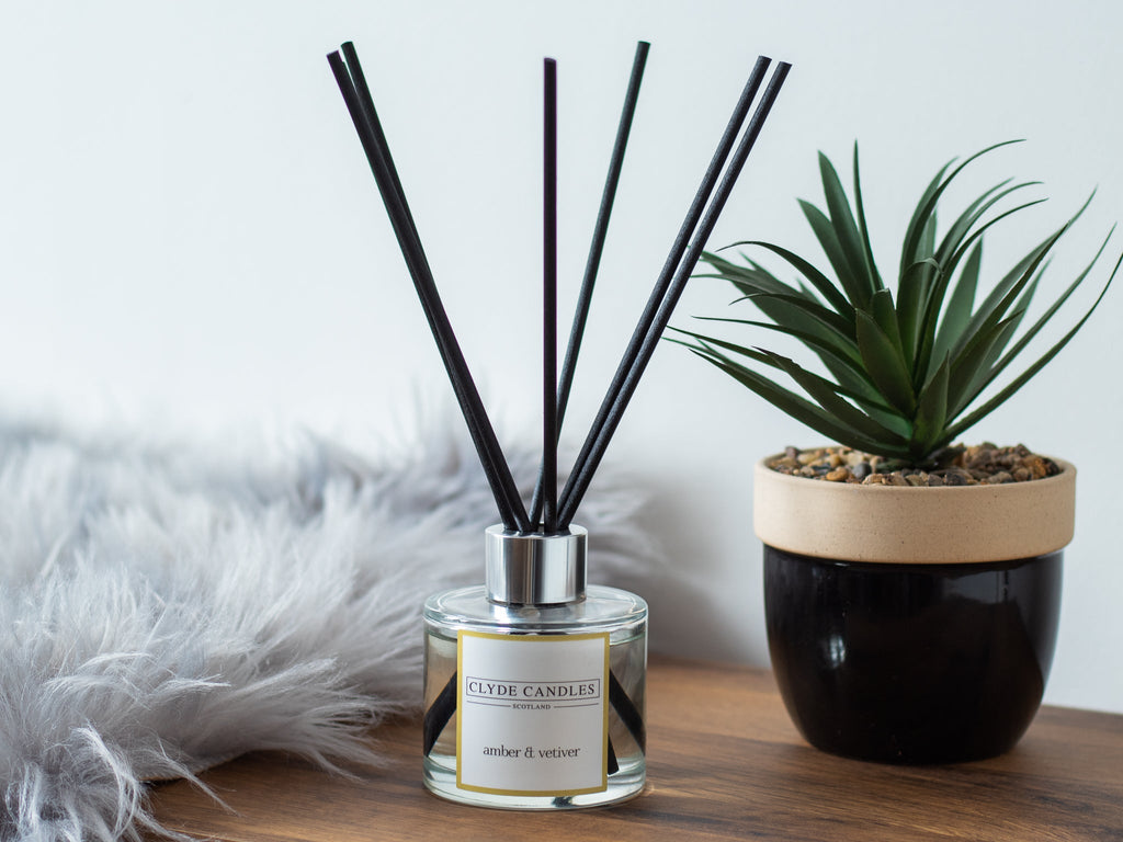 Amber & Vetiver Reed Diffuser - Clyde Candles